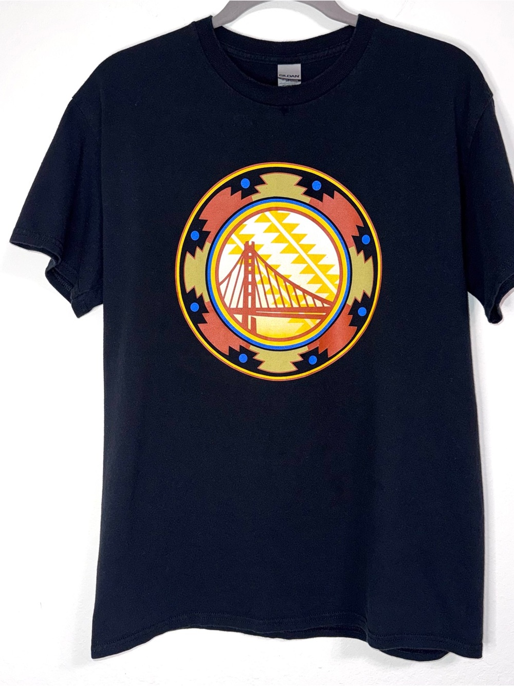 Golden State Warriors Native American Heritage Shirt M Cache Creek 11/08/21